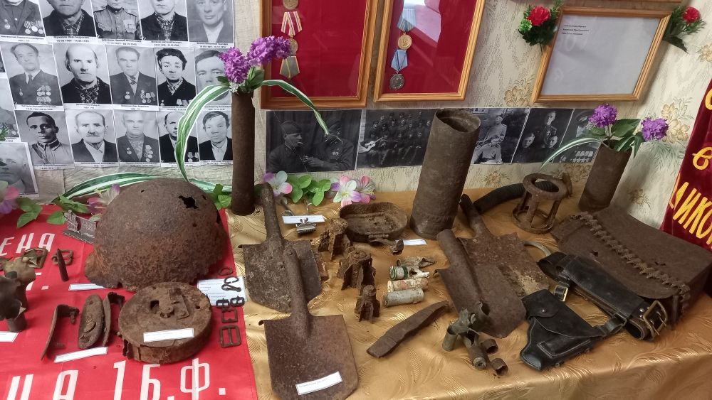 Экспонаты военного времени Экспонаты военного времени
