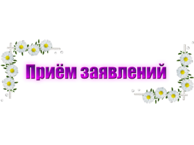 Прием заявлений в 1 класс.